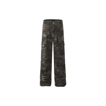 TESTUNG Casual Pants Unisex Camouflage