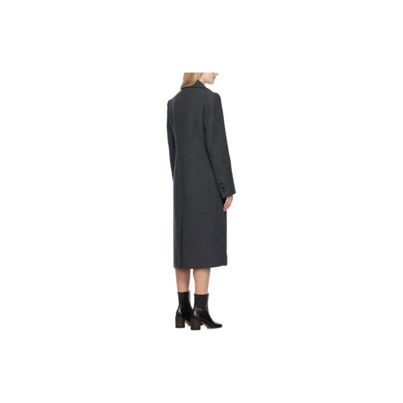 WE11DONE Coat Women's Dark Gray-2