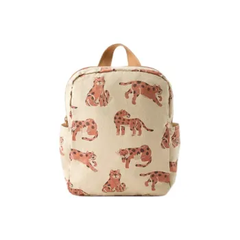 ZARA Cotton Backpack Men's Light Beige Yellow