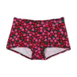 1 Pack (Pure Black Cherry Strawberry Print)