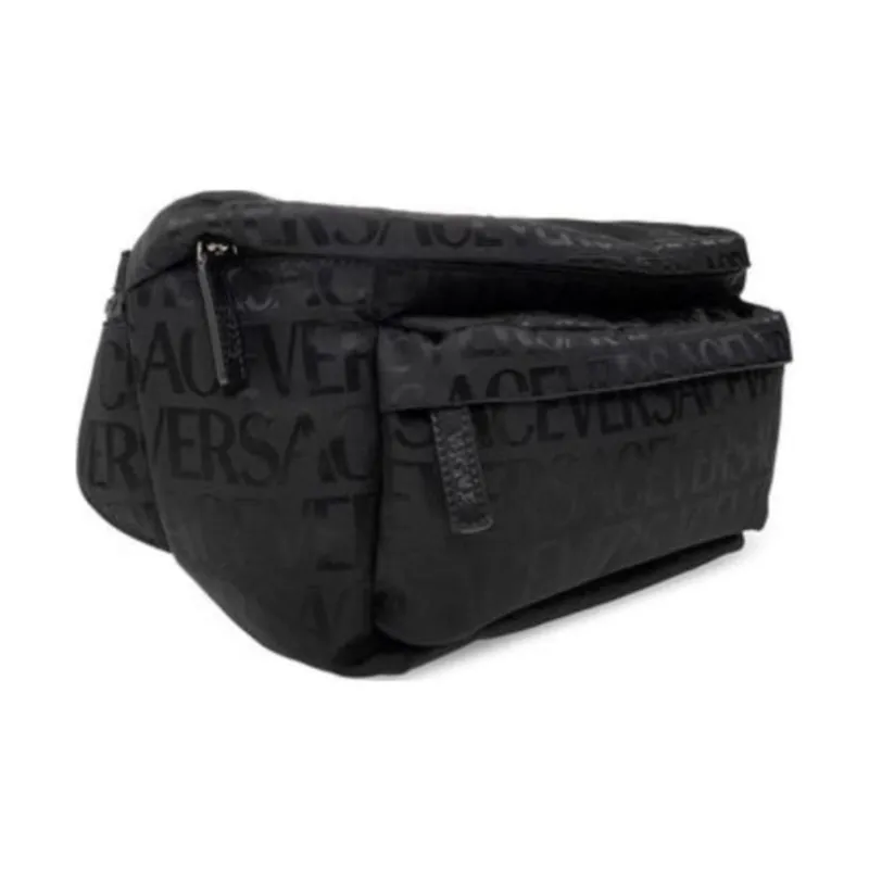 VERSACE Polyamide Fanny Pack Regular Men's Black-3