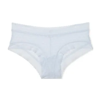 Victoria's Secret PINK Wink Cheeky Panty / Hydrangea Blue Underpants Women's 1 Pack Blue