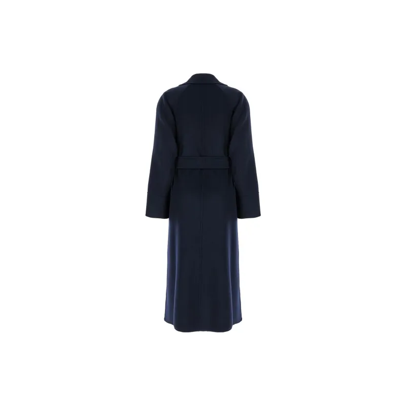 'S MAX MARA Agata Belted Long Sleeved Coat-1