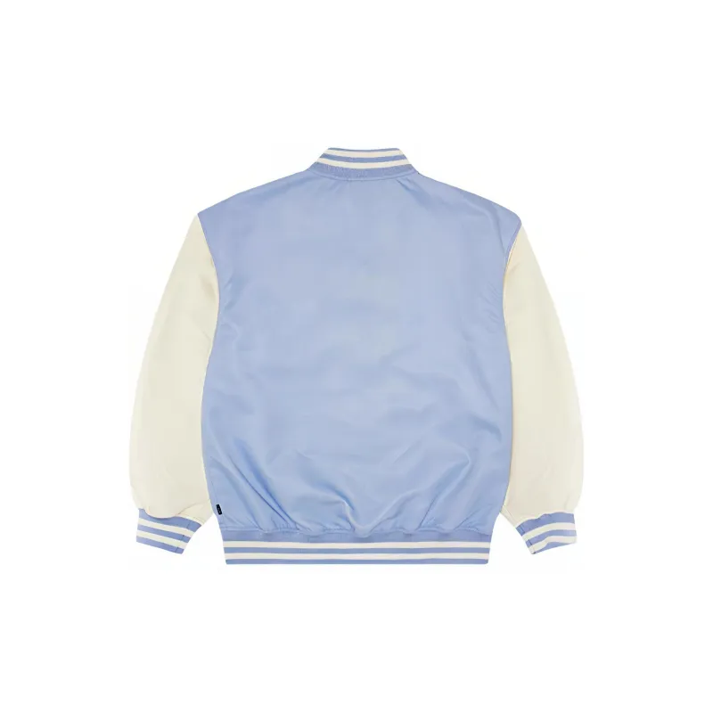 Converse Baseball Jacket Unisex Light Blue-1