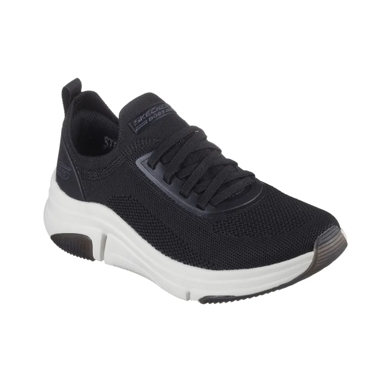 Skechers BOBS Sport Anti Slip Wear Resistant Low Top Casual Shoes Women's Black-2