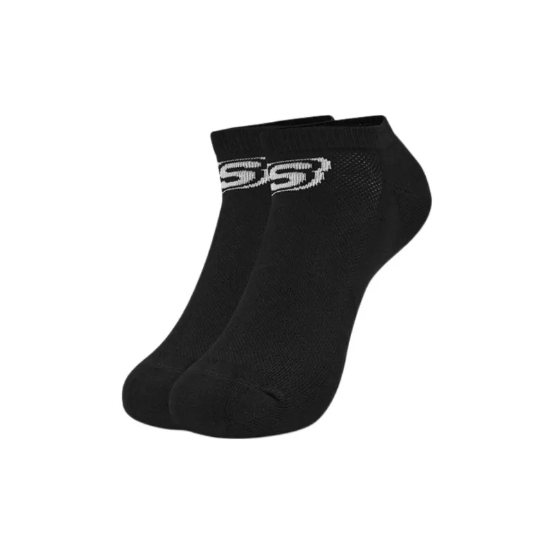 Skechers Ankle Socks Unisex 1 Pack Carbon Black-1