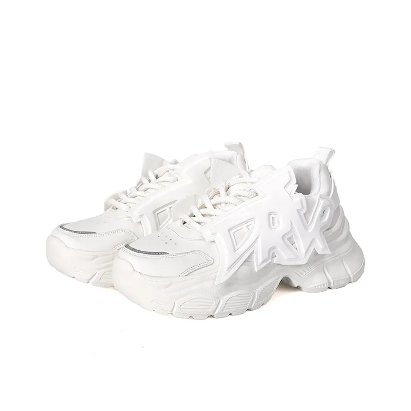 MOISE KEAN Height Increasing Wear-Resistant Slip-Resistant Low-Top Chunky Sneakers Men's-2