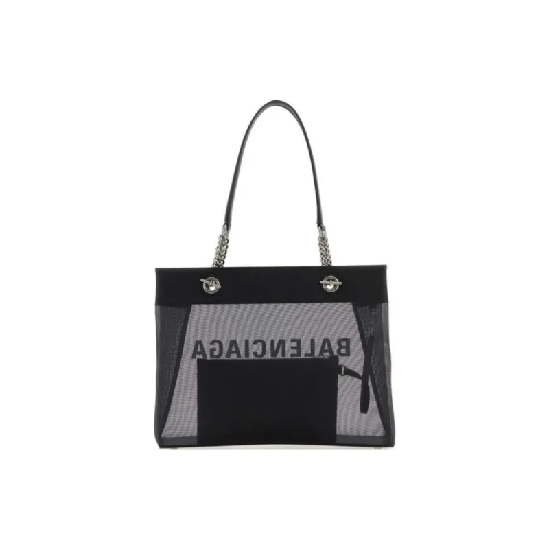 Balenciaga Logo Printed Medium Tote Bag-3