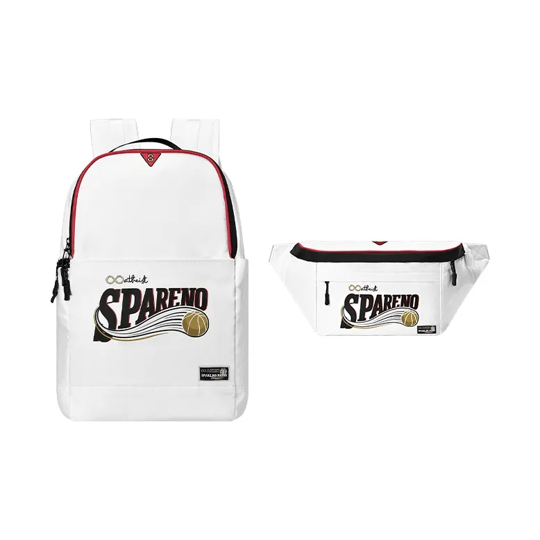 8atheist Sparenopains X DRA Collaboration Polyester Backpack Tubas Unisex White-7