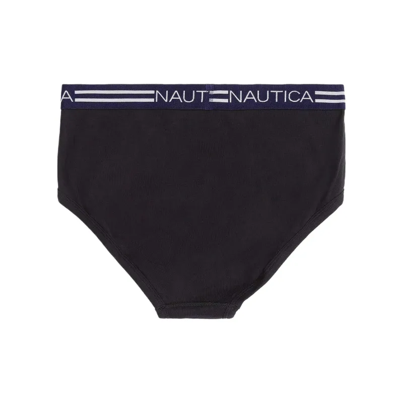 NAUTICA Underpants Women's 3 Pack Black-1