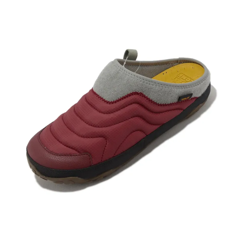 Teva Slip-Resistant Abrasion-Resistant Wrap-toe Slippers Women's Red-2
