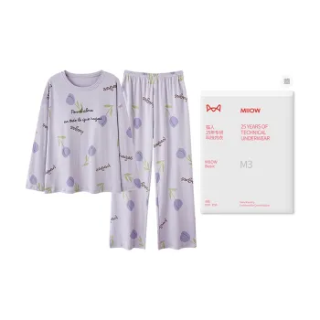 MIIOW Pajama Set Women's Purple