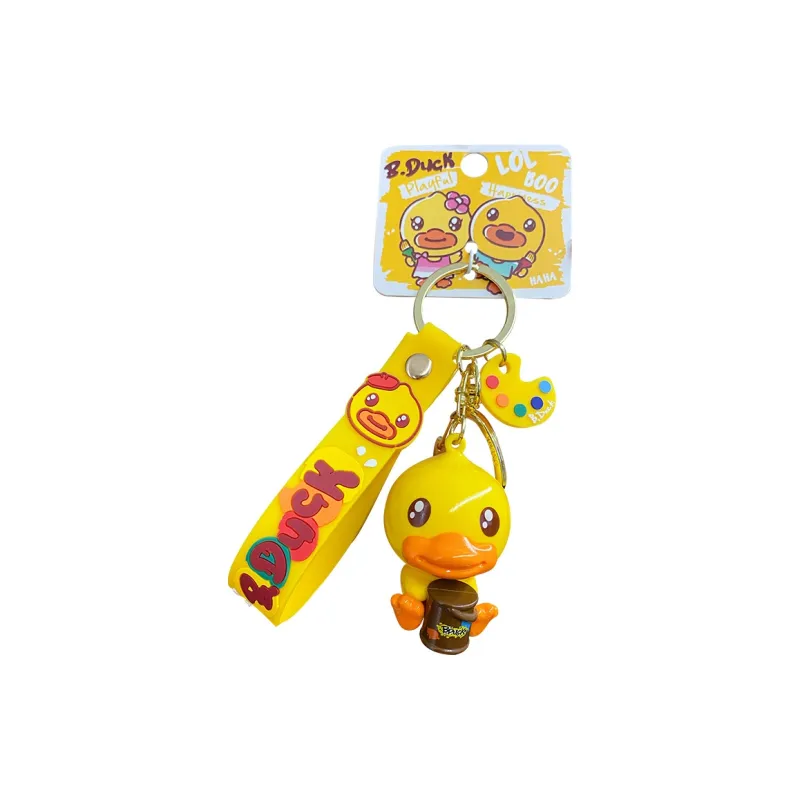 Baimao PVC Hardware Keychains Unisex-4