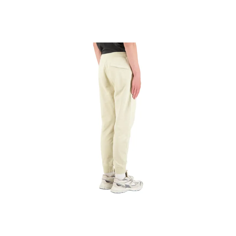 STONE ISLAND Logo Patch Tapered Leg Sweatpants-3