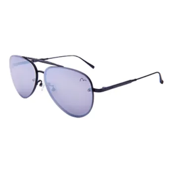 EVISU Metal Aviator Sunglasses Unisex Black