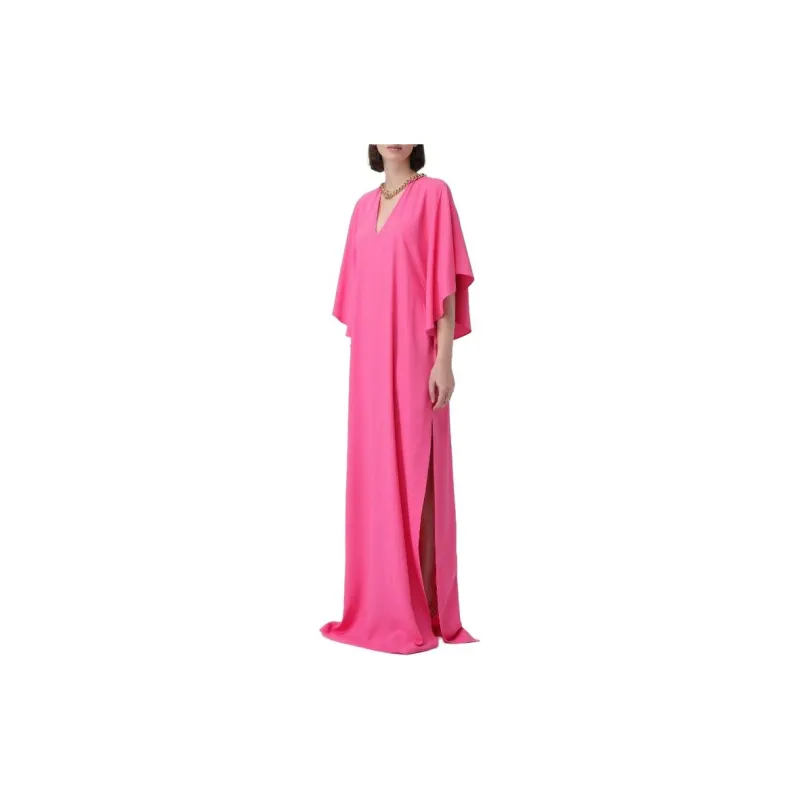 MOSCHINO Short-Sleeved Dresses Women's Rose Red-2