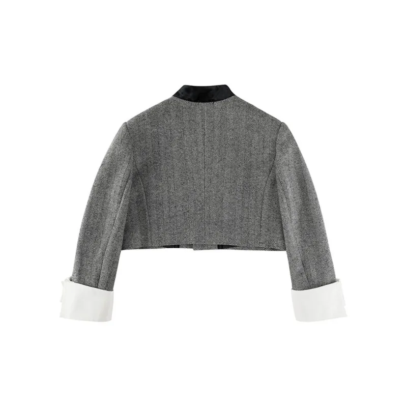 Charlie Luciano Jackets Coats Unisex Gray-1