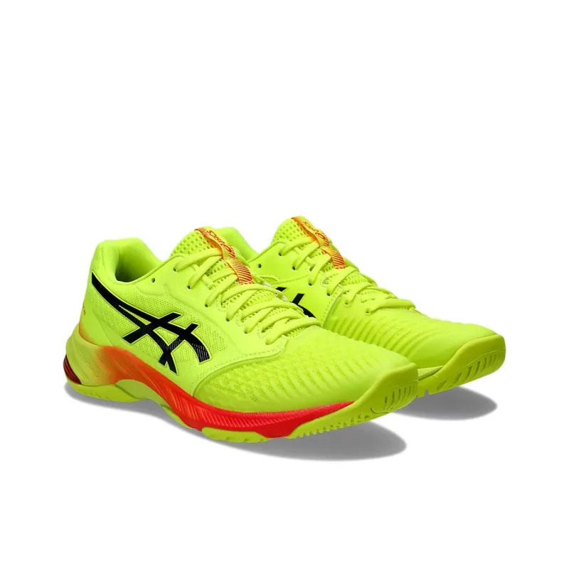 Asics Netburner Ballistic FF 3 Low Top Training Shoes Unisex Yellow-1