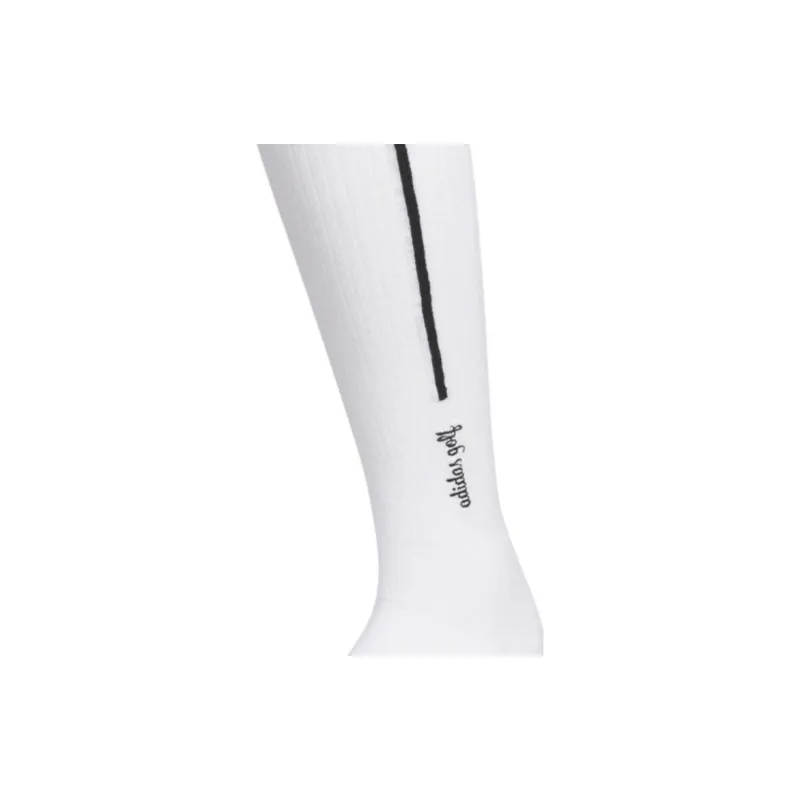Adidas VERTICAL LINE KNEE SOCKS Mid Calf Socks Women's 1 Pack White/Black-1
