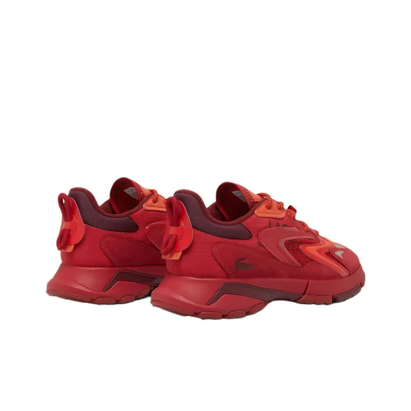 LACOSTE L003 Neo Low Top Casual Shoes Men Red-3