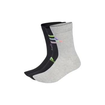 Adidas Love Unites Cushioned Mid Calf Socks Unisex 3 Pack