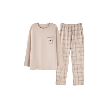 Herbal Primer Pajama Set Men Image Color