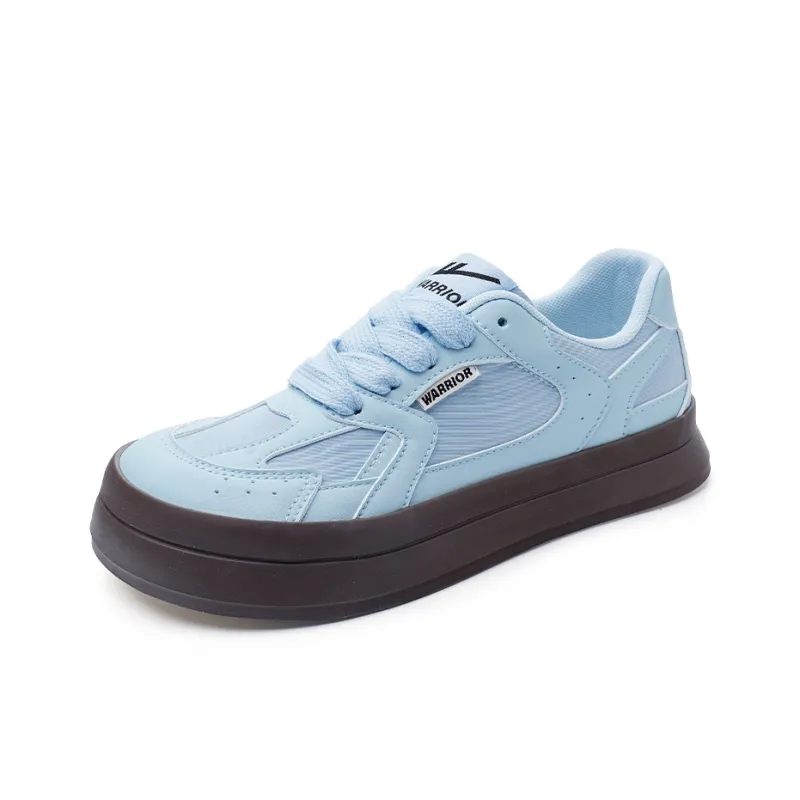 Warrior Warrior Lightweight Low Top Skateboard Shoes Women's Light Blue 1.0-1