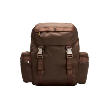 Lululemon Nylon Backpack Mini Unisex Raw Linen