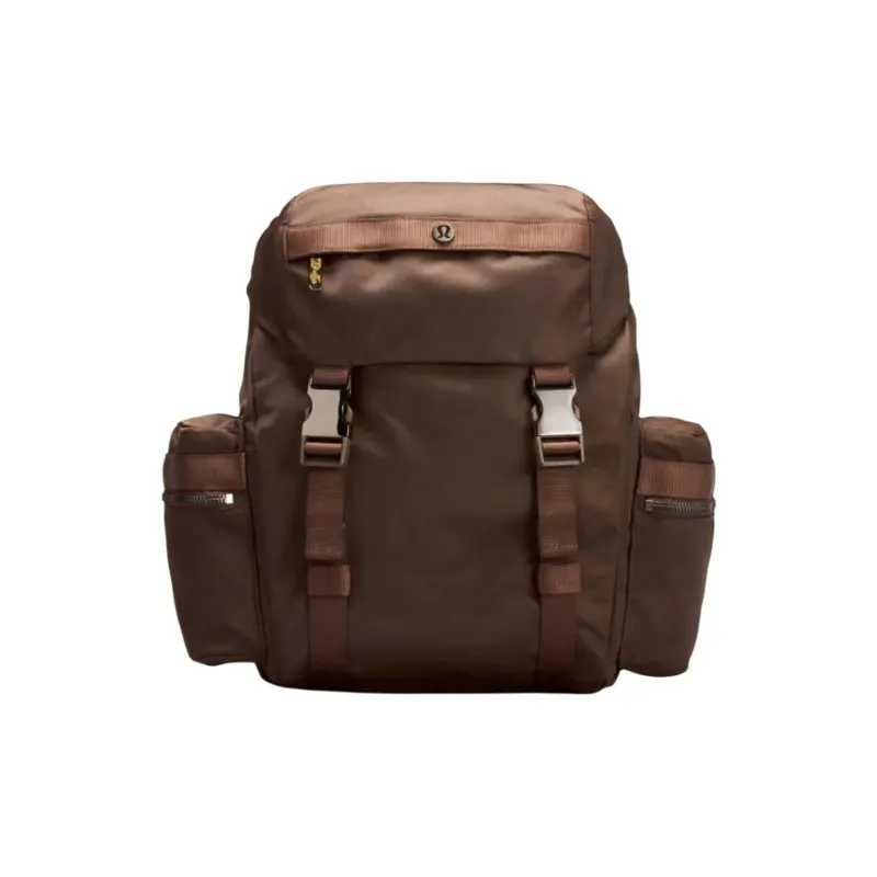 Lululemon Nylon Backpack Mini Unisex Raw Linen-0