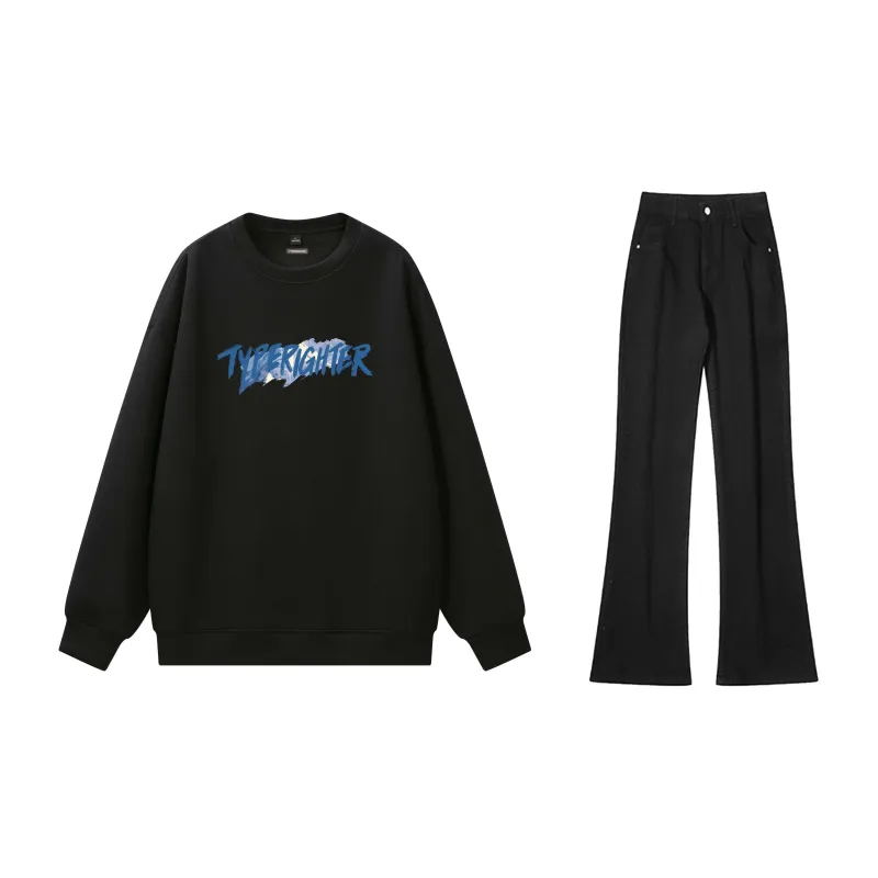 TYPERIGHTER Sweatshirt Set Unisex-1