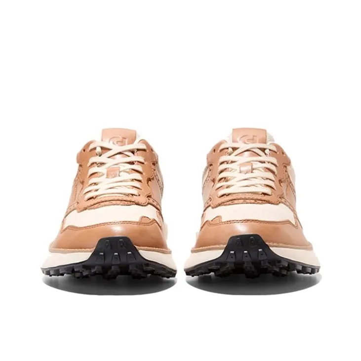 COLE HAAN Low Top Casual Shoes Men White Brown-3