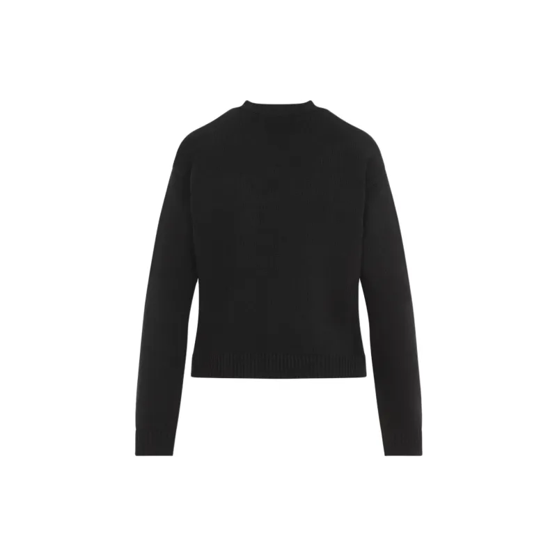 GUCCI Logo Intarsia Knit Sweater-1