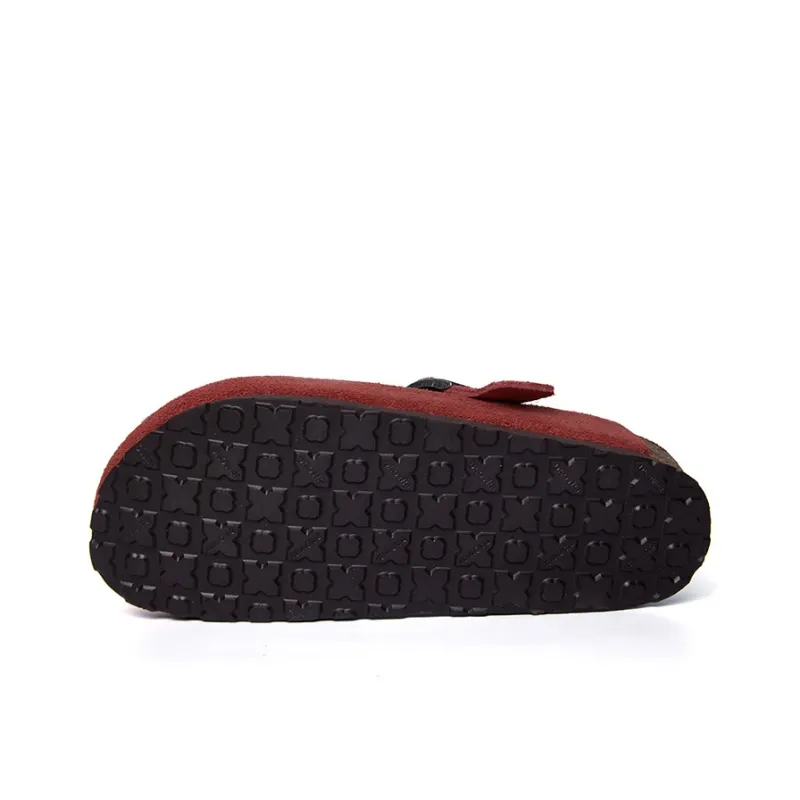 DAOWAI Cork Sole Antibacterial Massage Slip Resistant Abrasion Resistant Odor Resistant Wrap toe Slippers Men-4