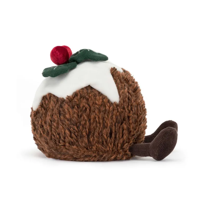 JELLYCAT Amuseables Christmas Pudding Plush Toy-2