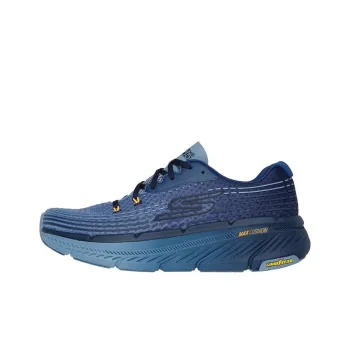 Skechers Max Cushioning Premier 2.0 Cushioned Slip-Resistant Low-Top Running Shoes Men's Blue