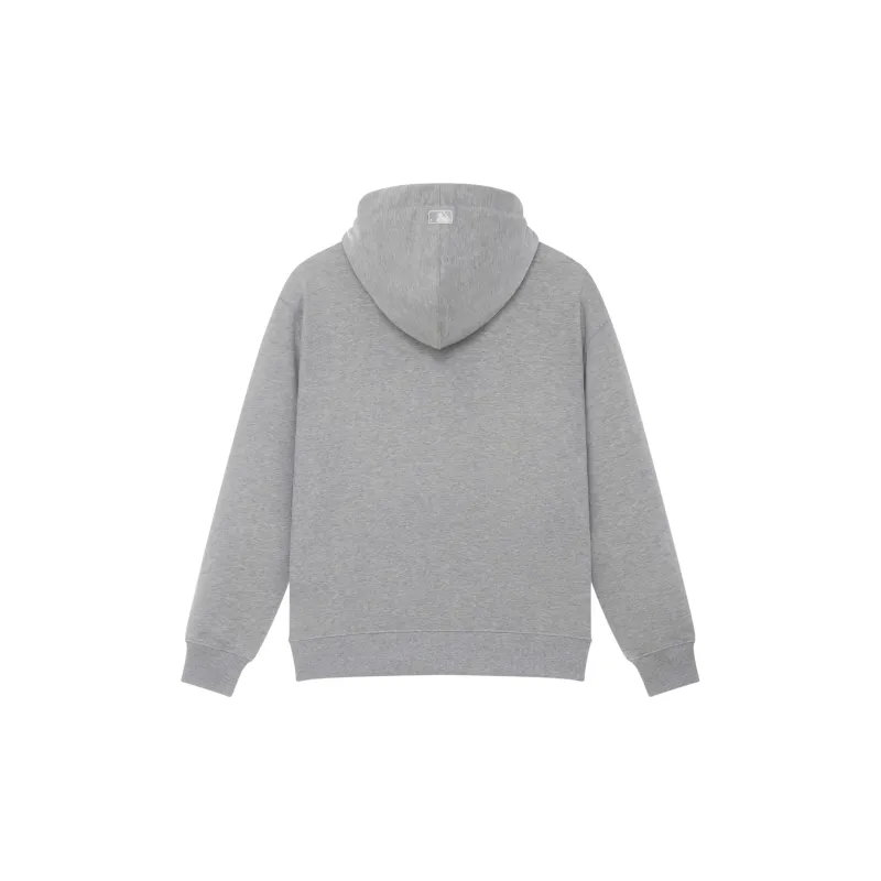 MLB Basic Collection New York Mets 24FW Pullover Early Autumn Hoodie Unisex Heather Gray-1