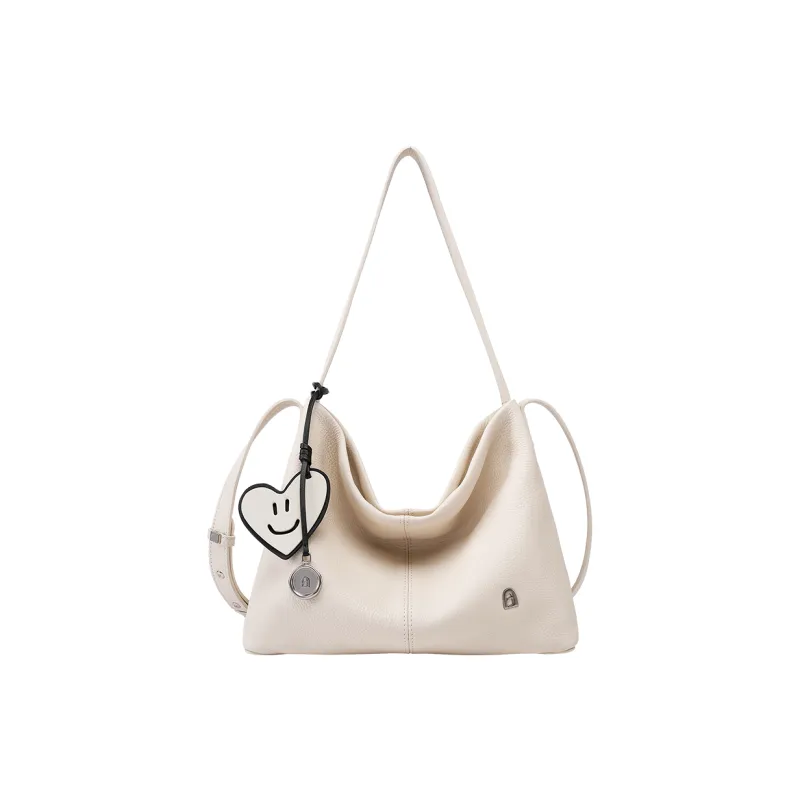 LA FESTIN Top Grain Cow Leather Tote One Shoulder Handbag Small Size Women's Multicolor-6
