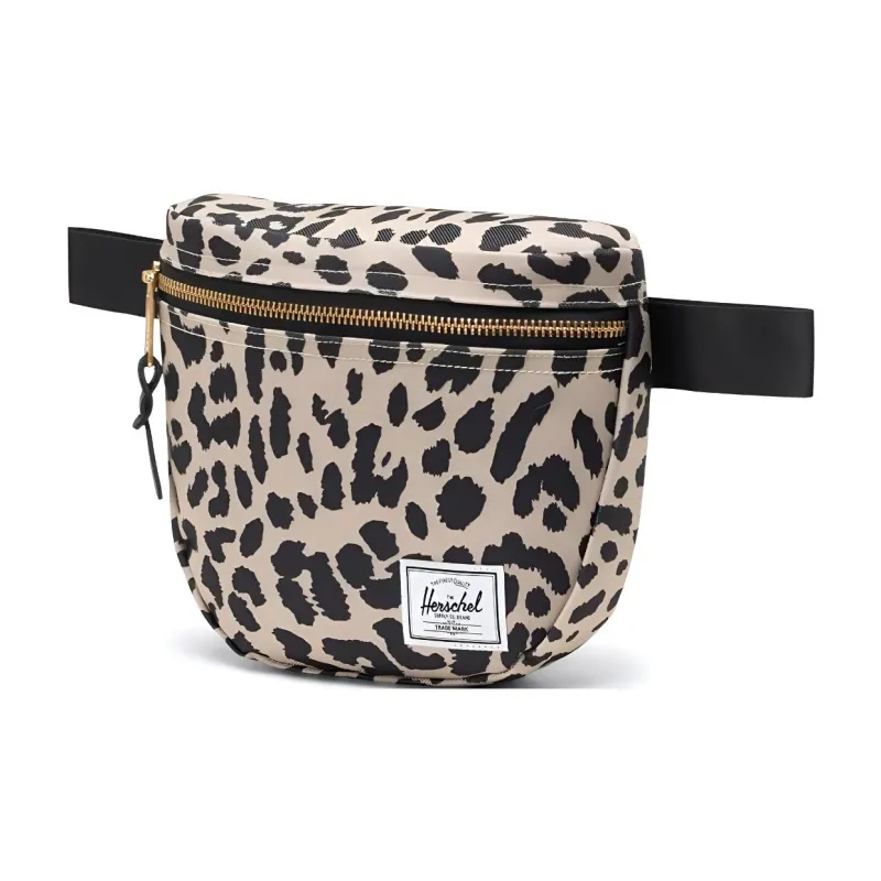 Herschel Recycled Material Sling Bag, One Shoulder, Crossbody, Fanny Pack Unisex Leopard Print-1