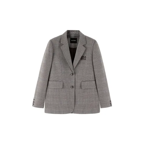 PEACEBIRD Business Suits Women's Unisex Plaid