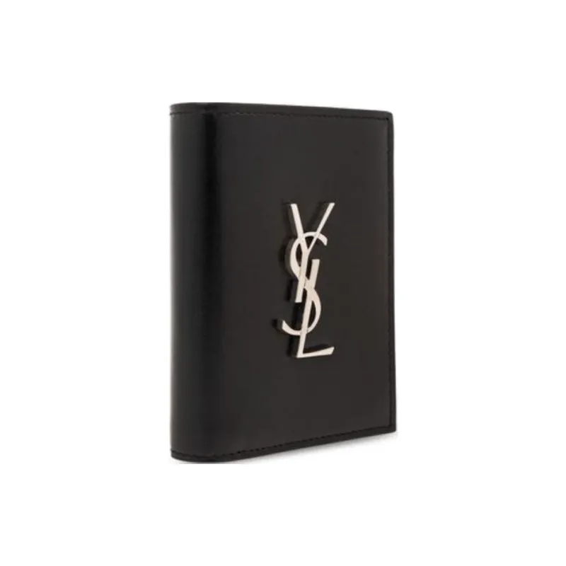 SAINT LAURENT Cassandre Credit Card Wallet-1