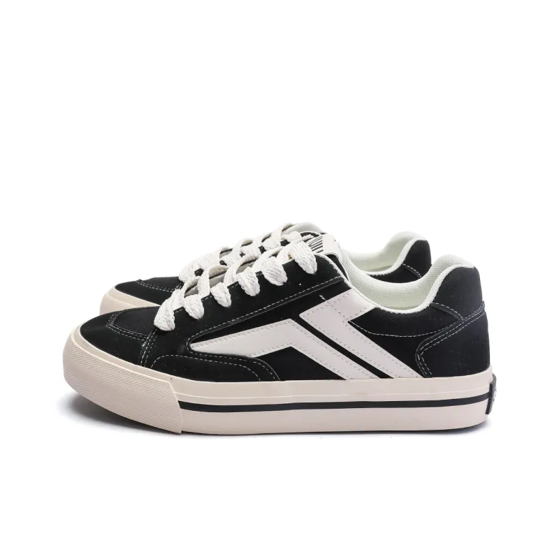 Mengsai Abrasion Resistant Slip Resistant Low Top Canvas Shoes Men's Black-2