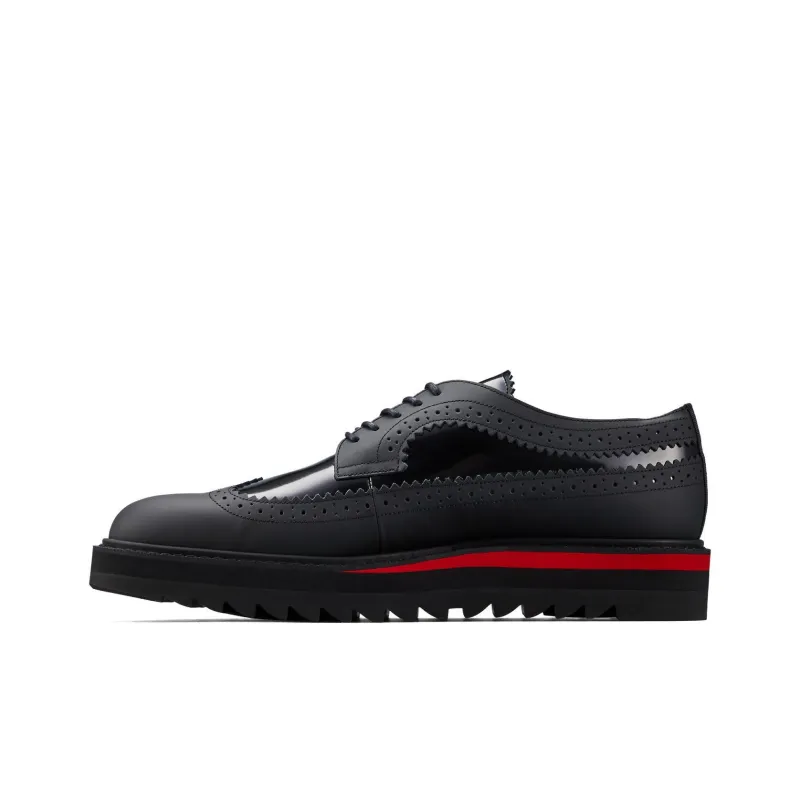 Onitsuka Tiger BROGUE Men's Casual Shoes Men's Black Red-0