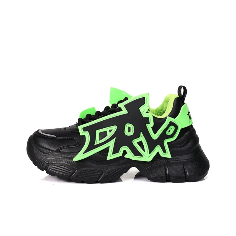 MOISE KEAN Height Increasing Wear-Resistant Slip-Resistant Low-Top Chunky Sneakers Men's-26