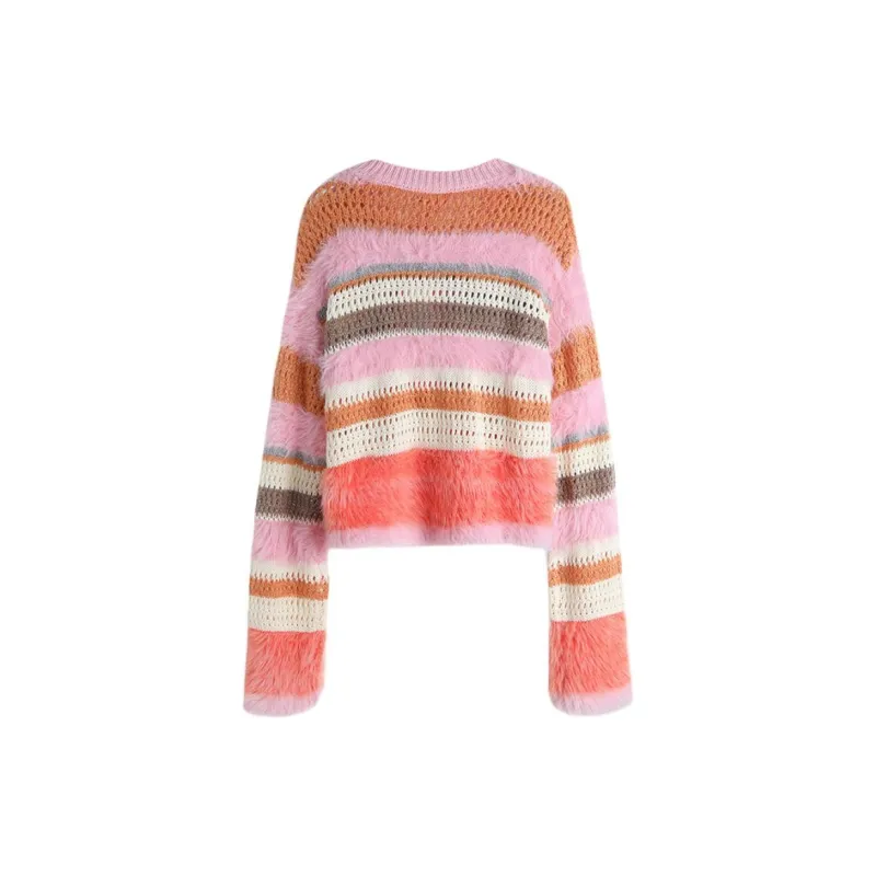 LALABOBO Sweaters Women's Pink-1