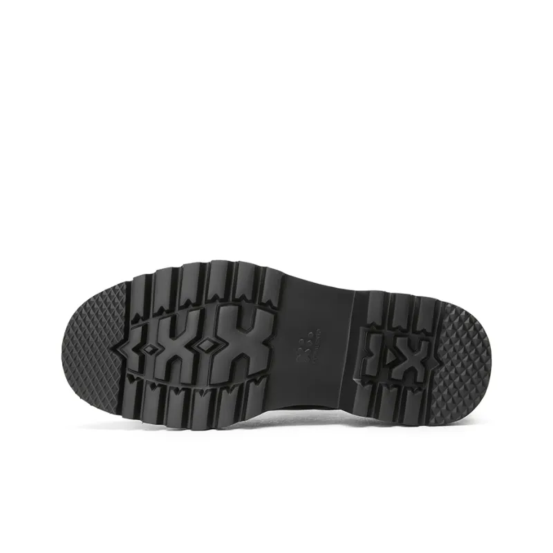 CROWN Casual Shoes Men Black One Yard Larger-4