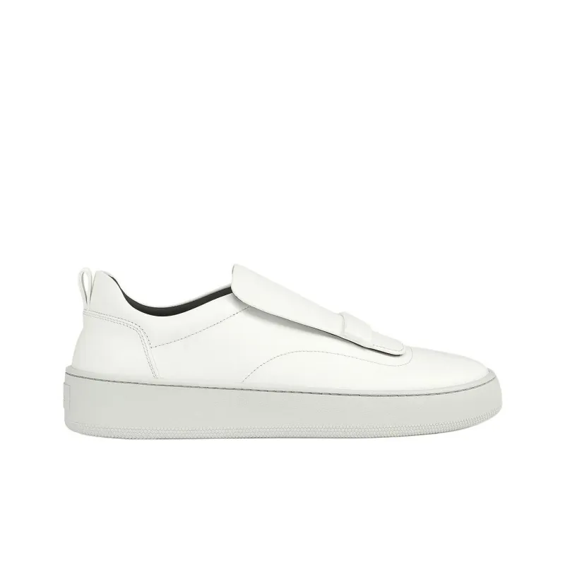 SERGIO ROSSI Sr1 Addict Low-Top Skateboard Shoes Men White-1