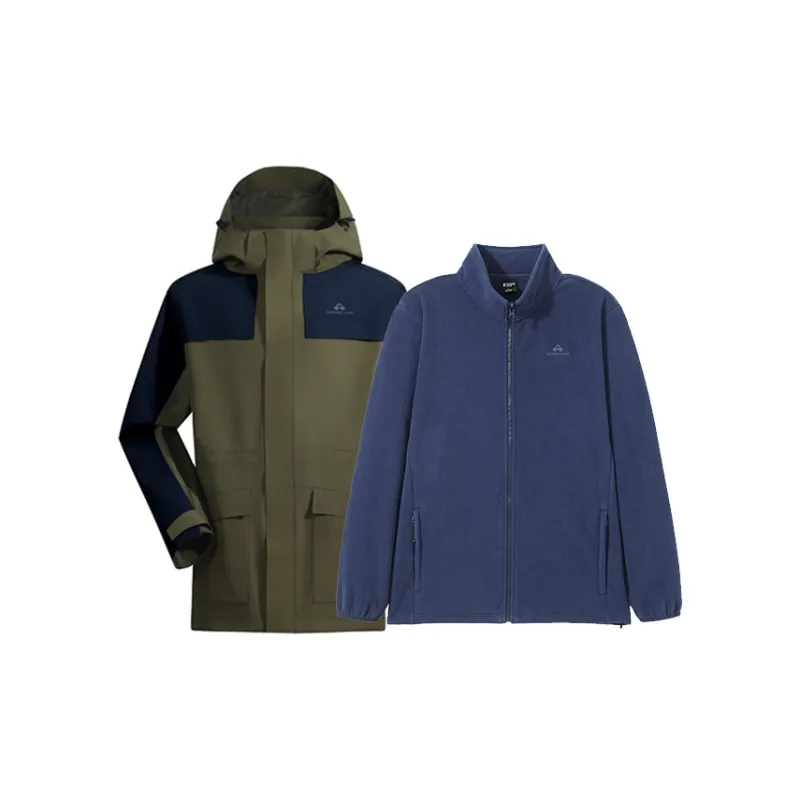 PIONEER CAMP Hard Shell Windbreaker Jacket Unisex-35