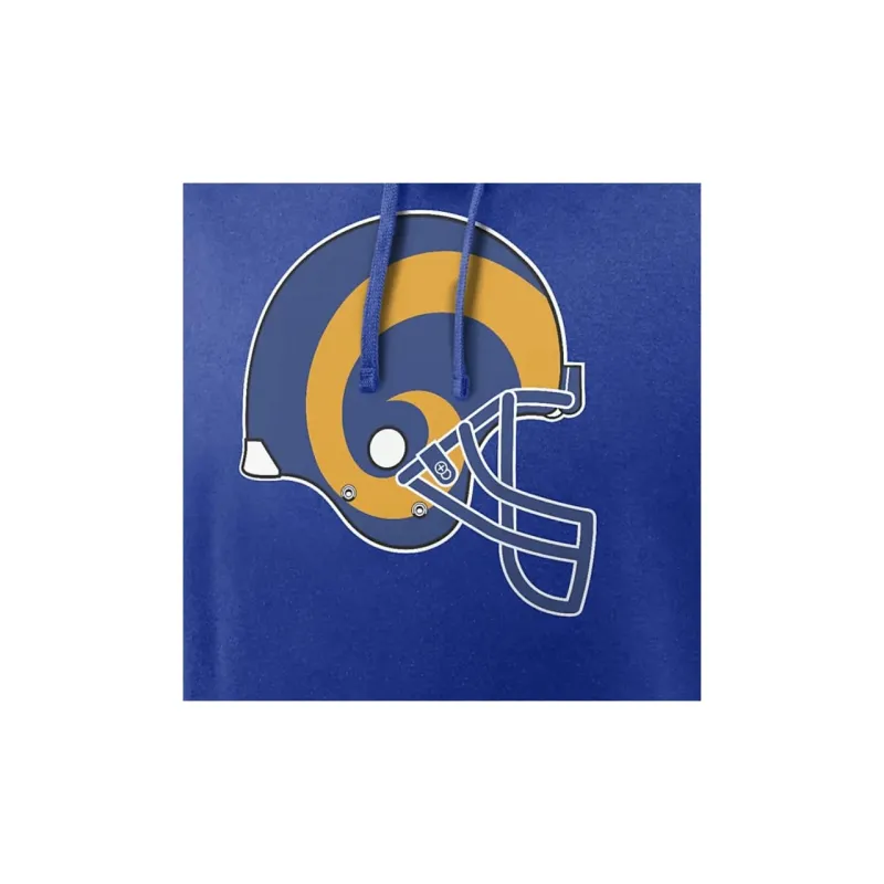 Nike Los Angeles Rams Rewind Club Logo Men’s Nike Nfl Pullover Hoodie-2