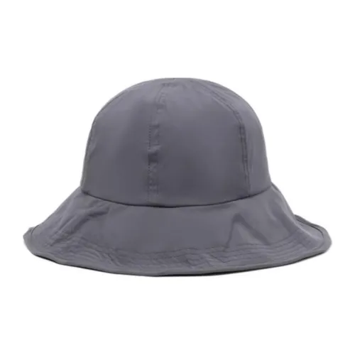 :CHOCOOLATE Polyamide Bucket Hats Men Brown/Medium Gray