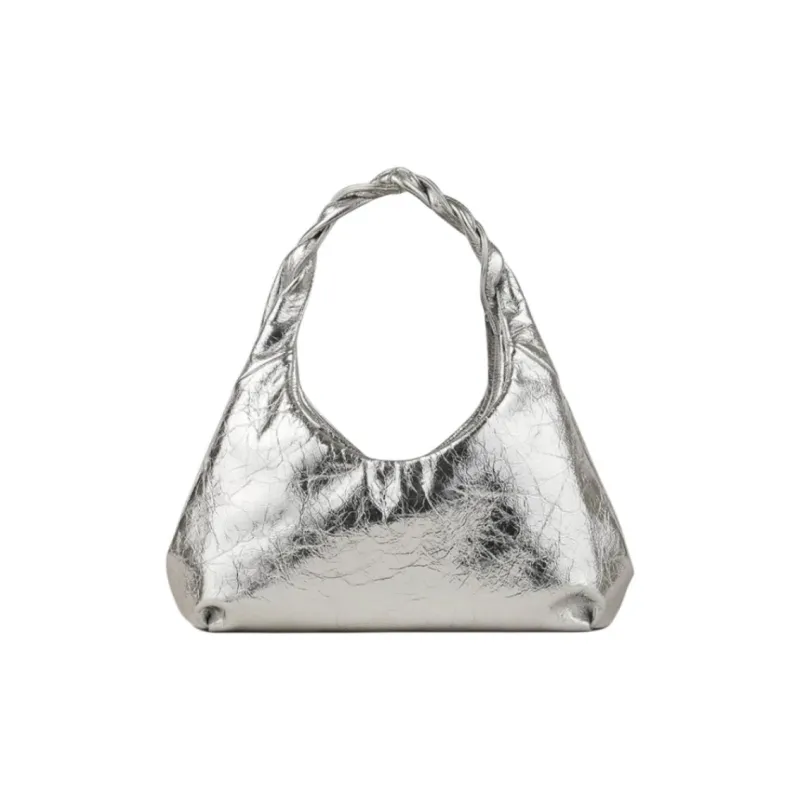 Sandro Metallic-leather Shoulder Bag-0